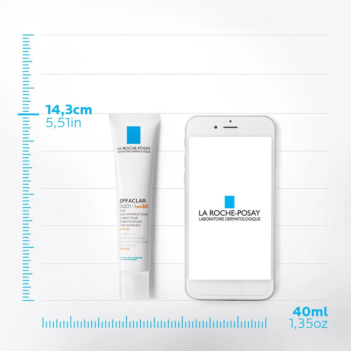EFFACLAR DUO FPS 30 la roche posay dermafarmacia tienda en línea
