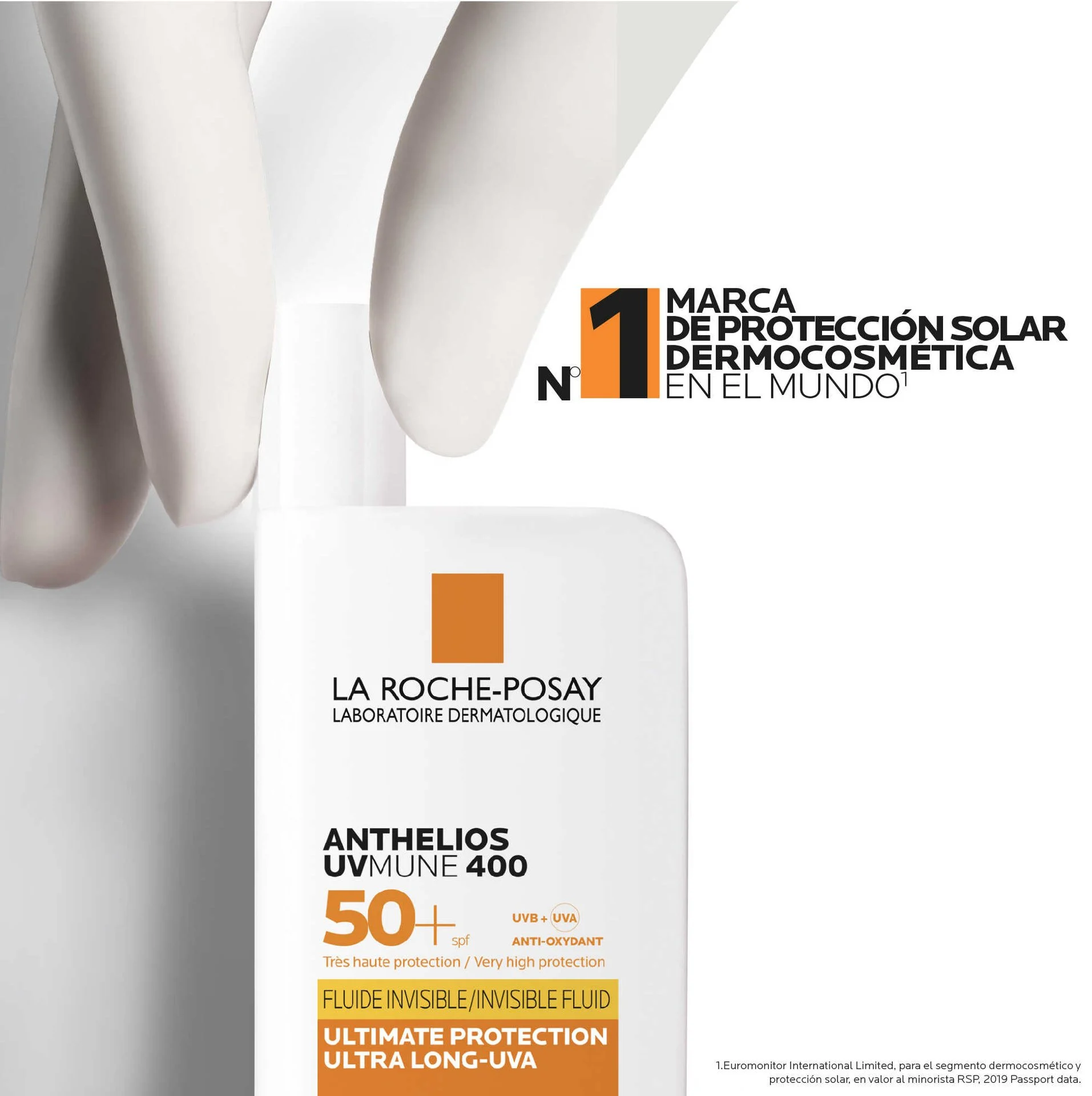 Anthelios UVMune 400 Fluido invisible FPS 50+ de La Roche Posay