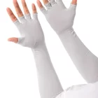 Coolibar Manga Guante con Protección Solar UPF 50+ Gris