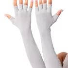 Coolibar Manga Guante con Protección Solar UPF 50+ Gris