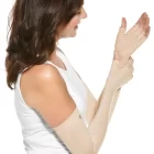 Coolibar Manga Guante con Protección Solar UPF 50+ Color Natural