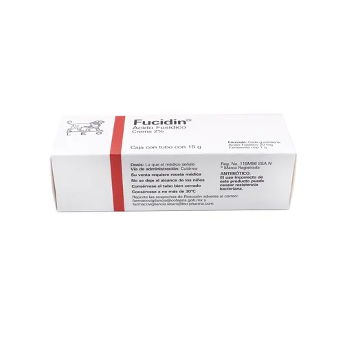Fucidin Crema 2% 15 g dermapro dermafarmacia infección cutánea
