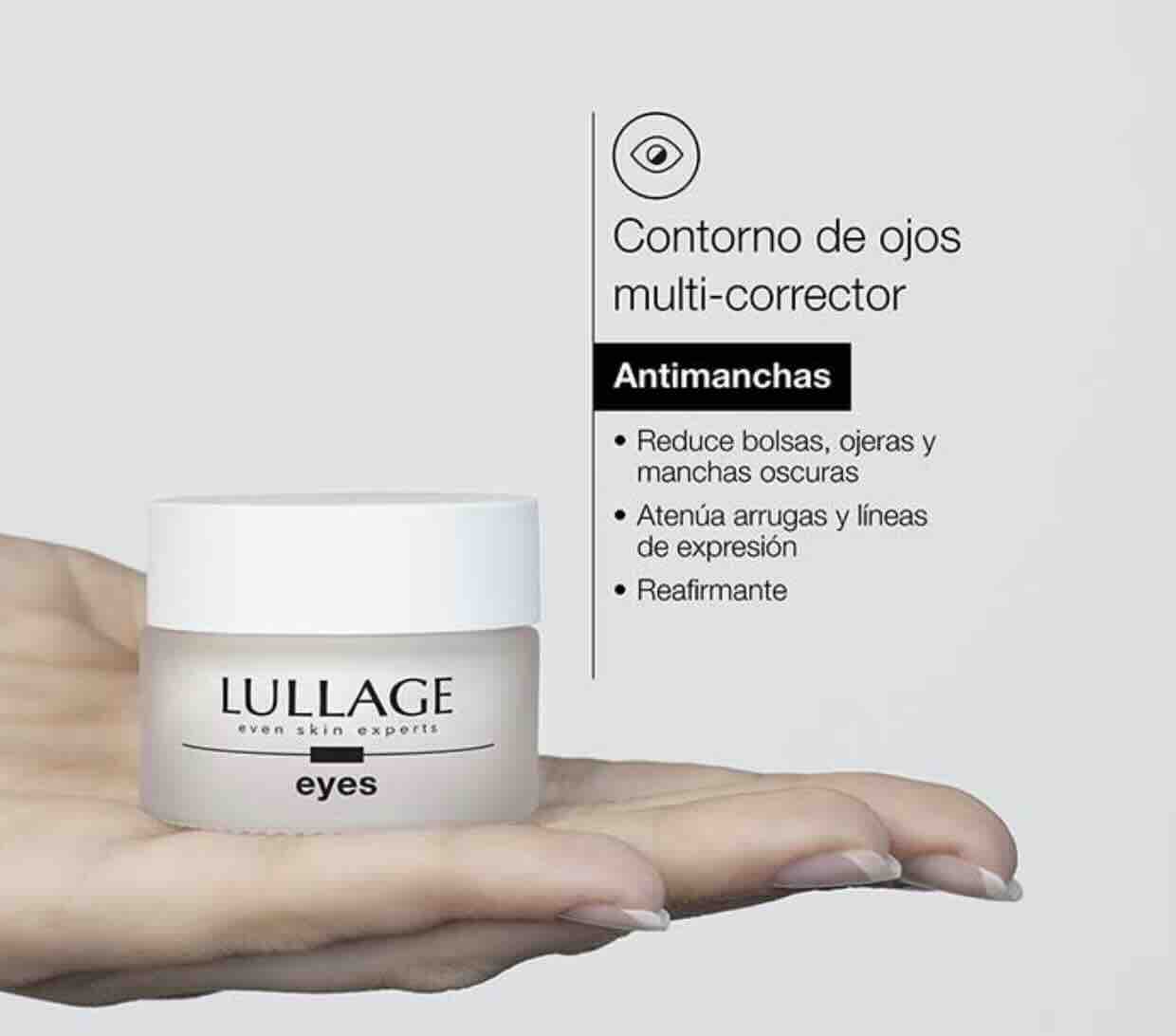Lullage Eyes Contorno de Ojos 15 ml dermapro dermafarmacia ojeras bolsas ojos manchas